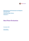 BetterEvaluation (2020) M&E for Adaptive Management - Real Time Evaluation  - overview