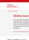 CALP (2024) - ONLINE COURSES - overview