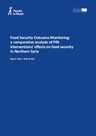 PIN (2023) : Food Security Outcome Monitoring: a comparative analysis, Syria  - overview