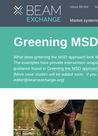 BEAM EXCHANGE (2023) Greening MSD examples - overview
