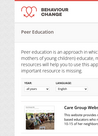 Resources on Peer Education - overview