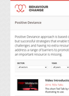 Resources on Positive Deviance - overview