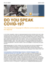 TWB (2020) Do You Speak COVID-19? - overview