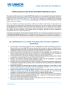 UNHCR (2020) INTERIM GUIDANCE ON SHELTER AND SETTLEMENTS RESPONSE TO COVID-19 - overview